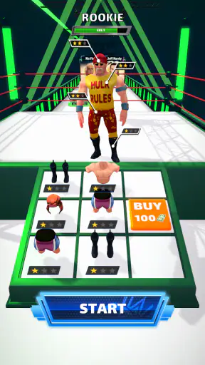Wrestling Trivia Run: Fight