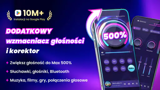 Wzmacniacz głośności i dźwięku