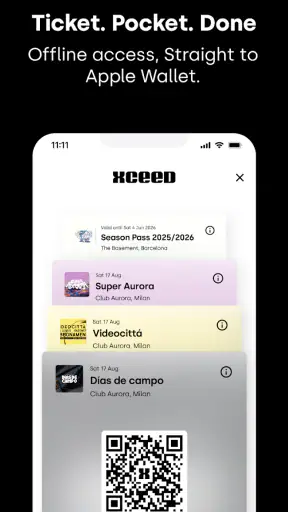 XCEED: Club & Event Tickets