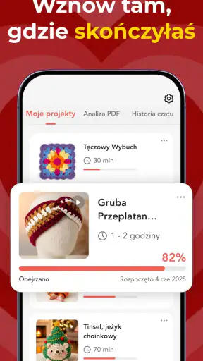 YarnPal: Szydełkowanie i druty