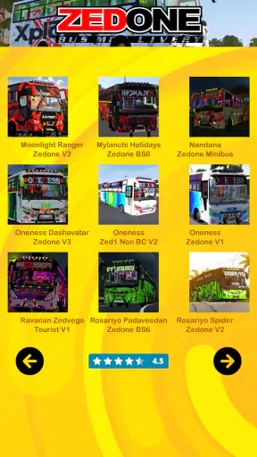 Zedone Bus Mods Livery App