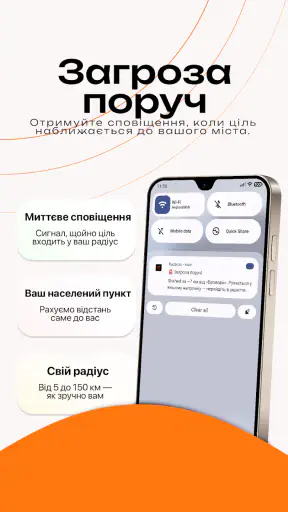 Карта Тривог - RadarUA