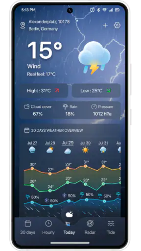 9Weather.com: เรดาร์สด
