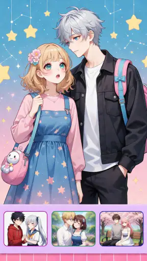 Anime Couple: Avatar Maker