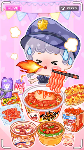ASMR Girl: Livestream Mukbang