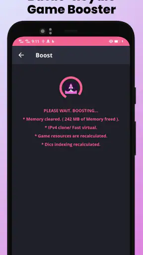 Game booster GFX Fire Fix