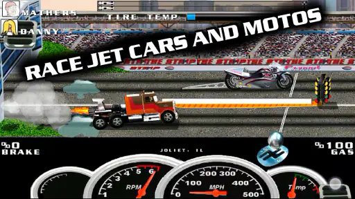 Burn Out Drag Racing