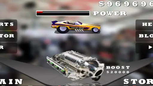 Burn Out Drag Racing
