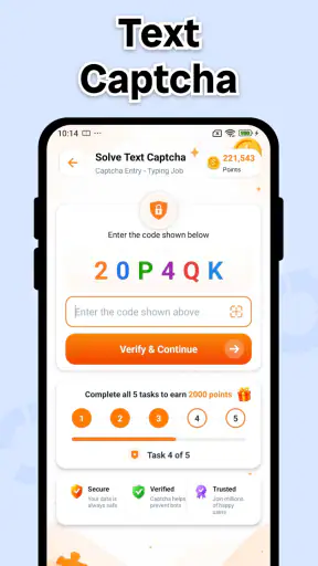 Captcha Entry - Typing Job