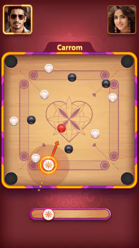 Carrom Go-Disc Board Game