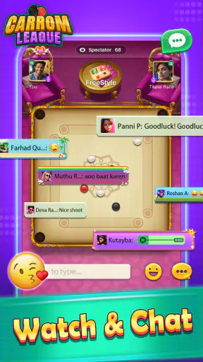 Carrom League: Friends Online