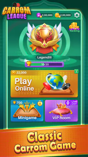 Carrom League: Friends Online