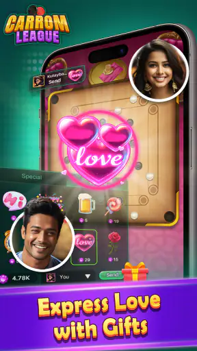 Carrom League: Friends Online