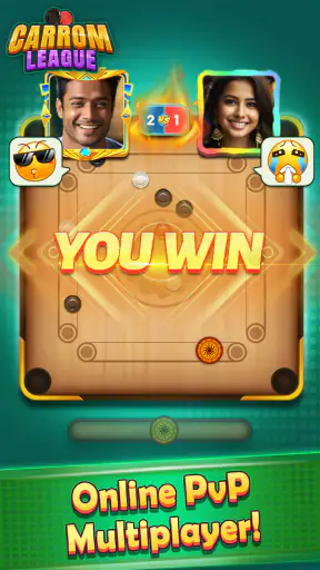 Carrom League: Friends Online