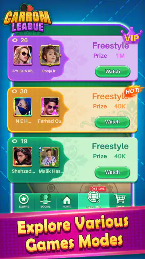 Carrom League: Friends Online