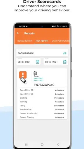 Cartrack แอพลิเคชั่นบนมือถือ