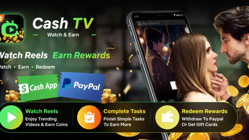 CashTV: ดู, รับ, ถอน