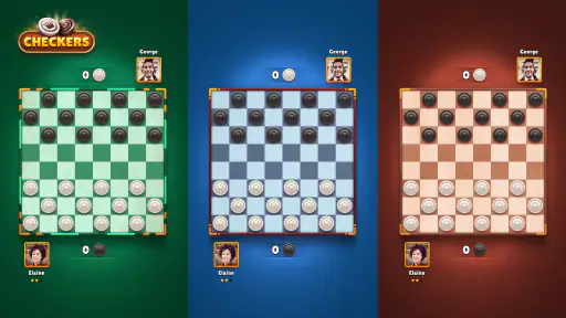 Checkers Clash: Online Game