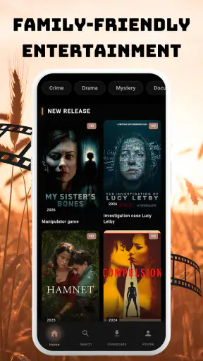 CineGlow – Movies & Shows