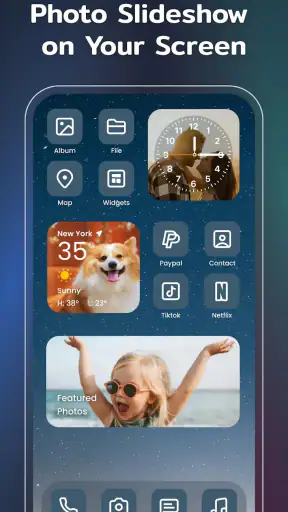 วิดเจ็ตสีสัน ธีม: iWidgets