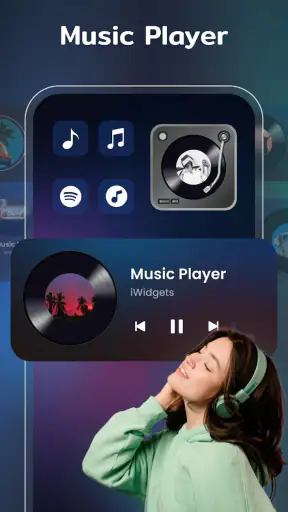 วิดเจ็ตสีสัน ธีม: iWidgets