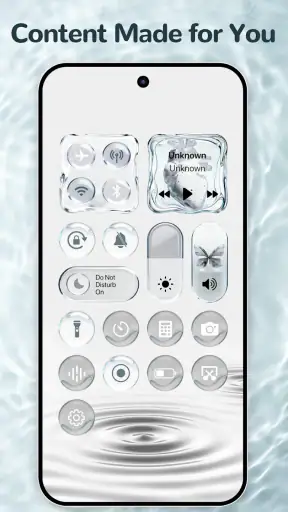Control Widget - Themed Panels
