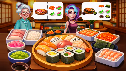 Cooking Japan: เกมร้านอาหาร