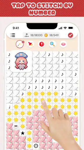 Cross Stitch - Color by Number