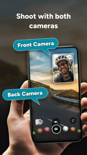 Dual Vlog Camera: Front & Back