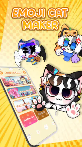 Emoji Cat Maker: Cat Stickers