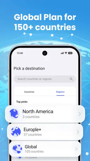 eSim Prepaid Mobile Travel App