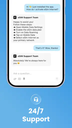eSim Prepaid Mobile Travel App