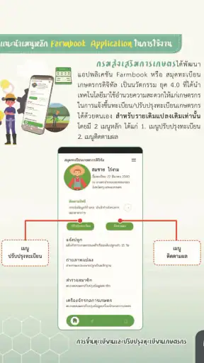 Farmbook สมุดทะเบียนเกษตรกร