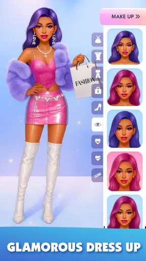 Fashion Makeover Dress Up Game