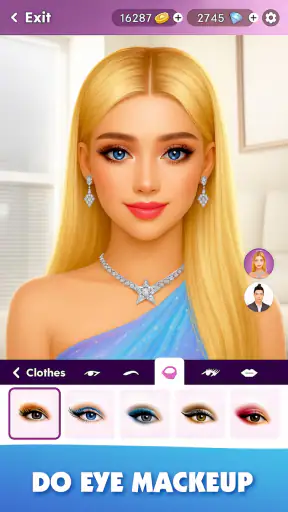 Fashion Makeover Dress Up Game