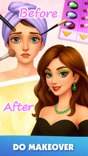 Fashion Makeover Dress Up Game