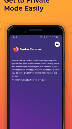 Firefox เบราว์เซอร์ส่วนตัว