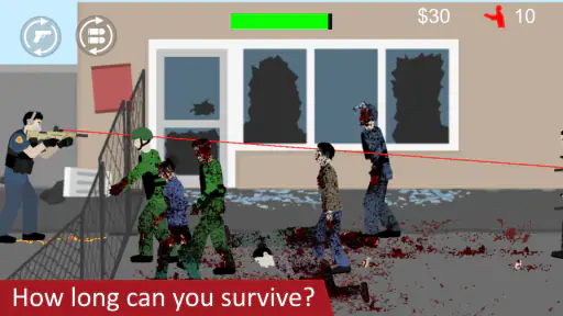 Flat Zombies: Defense&Cleanup