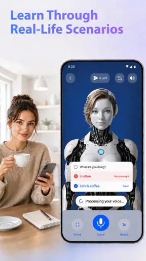 Fluzy: Learn Language with AI