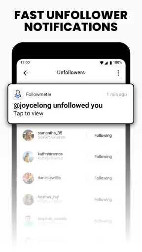 FollowMeter สำหรับอินสตาแกรม