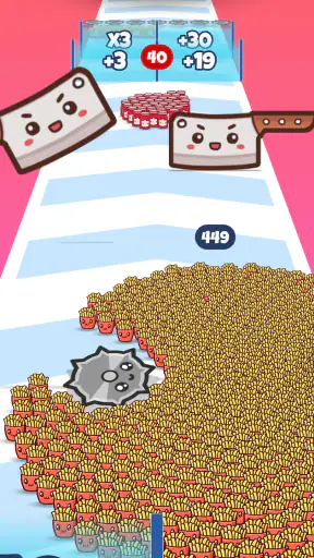 Food Run - Crowd Control Game