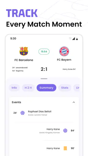 Football Live Scores: SnapGoal