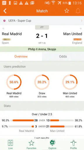 Futbol24 soccer livescore app