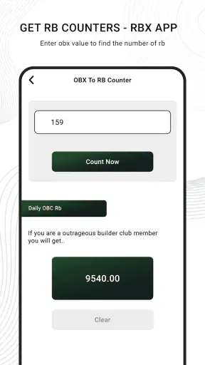 Get RB Counters - RBX App
