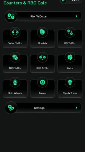 Get Rbux Counter & RBX Calc