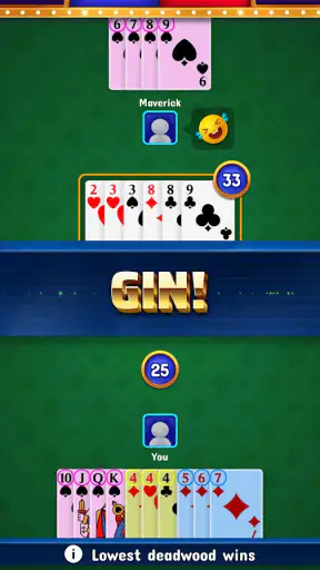 Gin Rummy - Classic Card Game