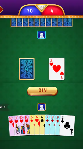 Gin Rummy - Classic Card Game