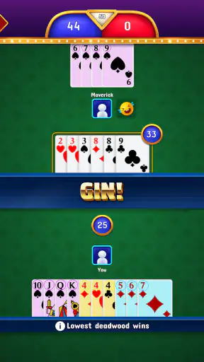 Gin Rummy - Classic Card Game