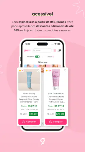 glam: beleza em primeiro lugar
