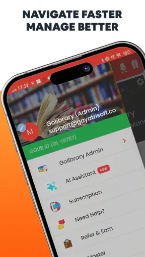 GoLibrary Library Manager App